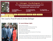 Tablet Screenshot of drzelinger.com